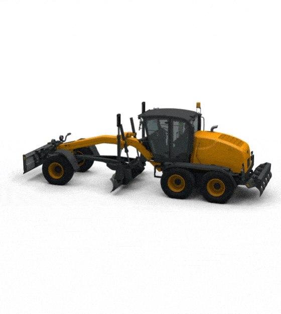 3D product renders for construction equipment