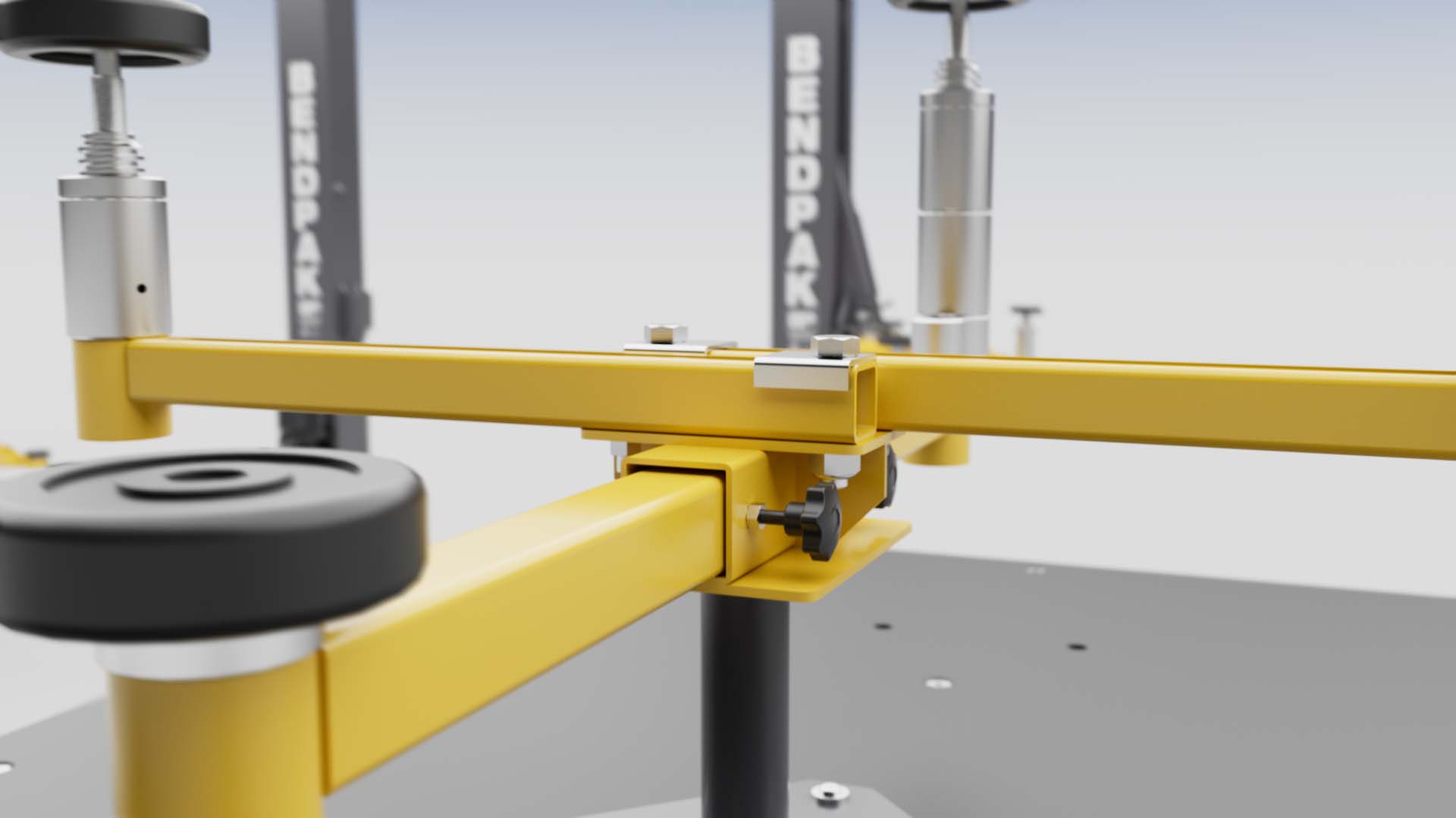 3D animation and renders of car lifts