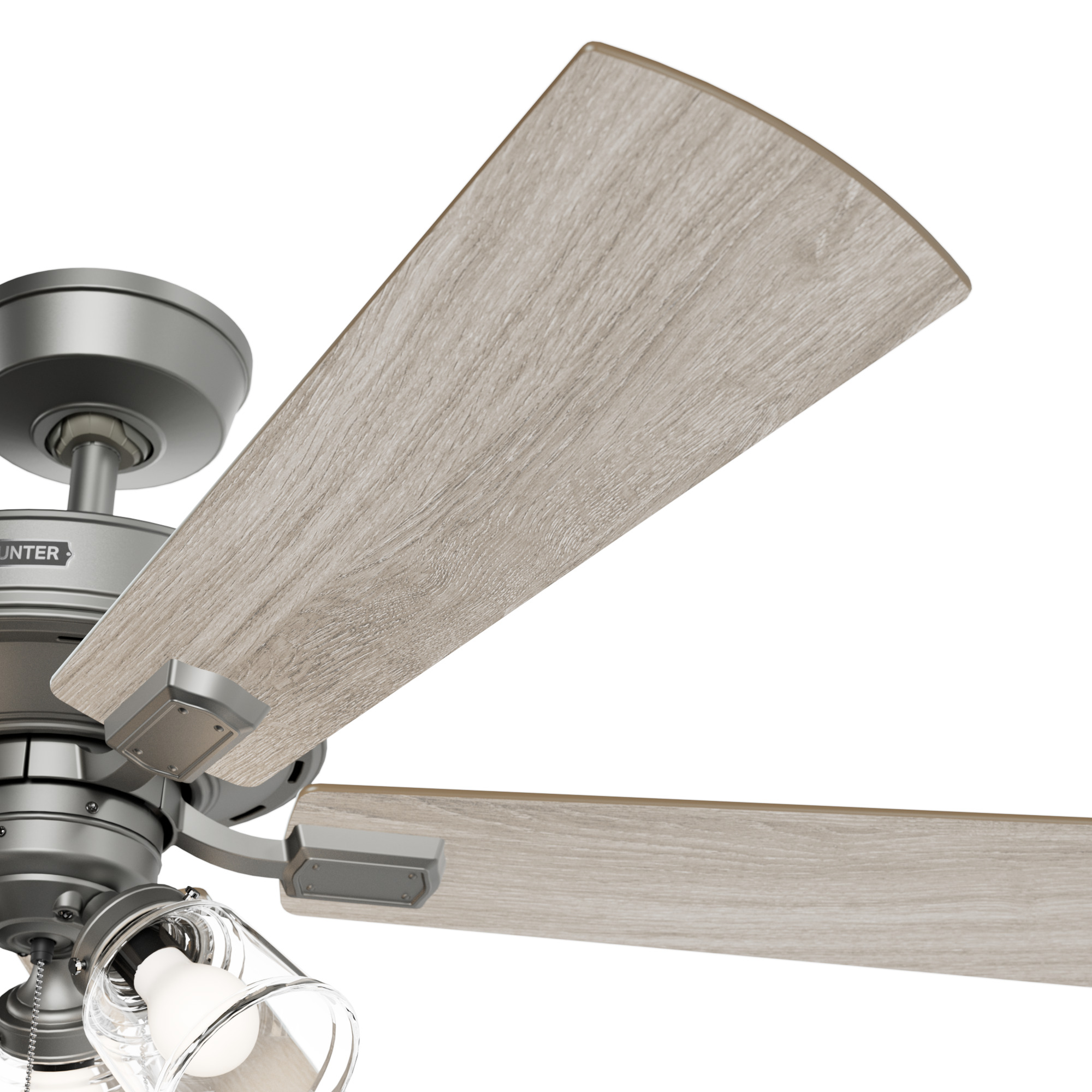 3D renders of ceiling fans and light fixtures