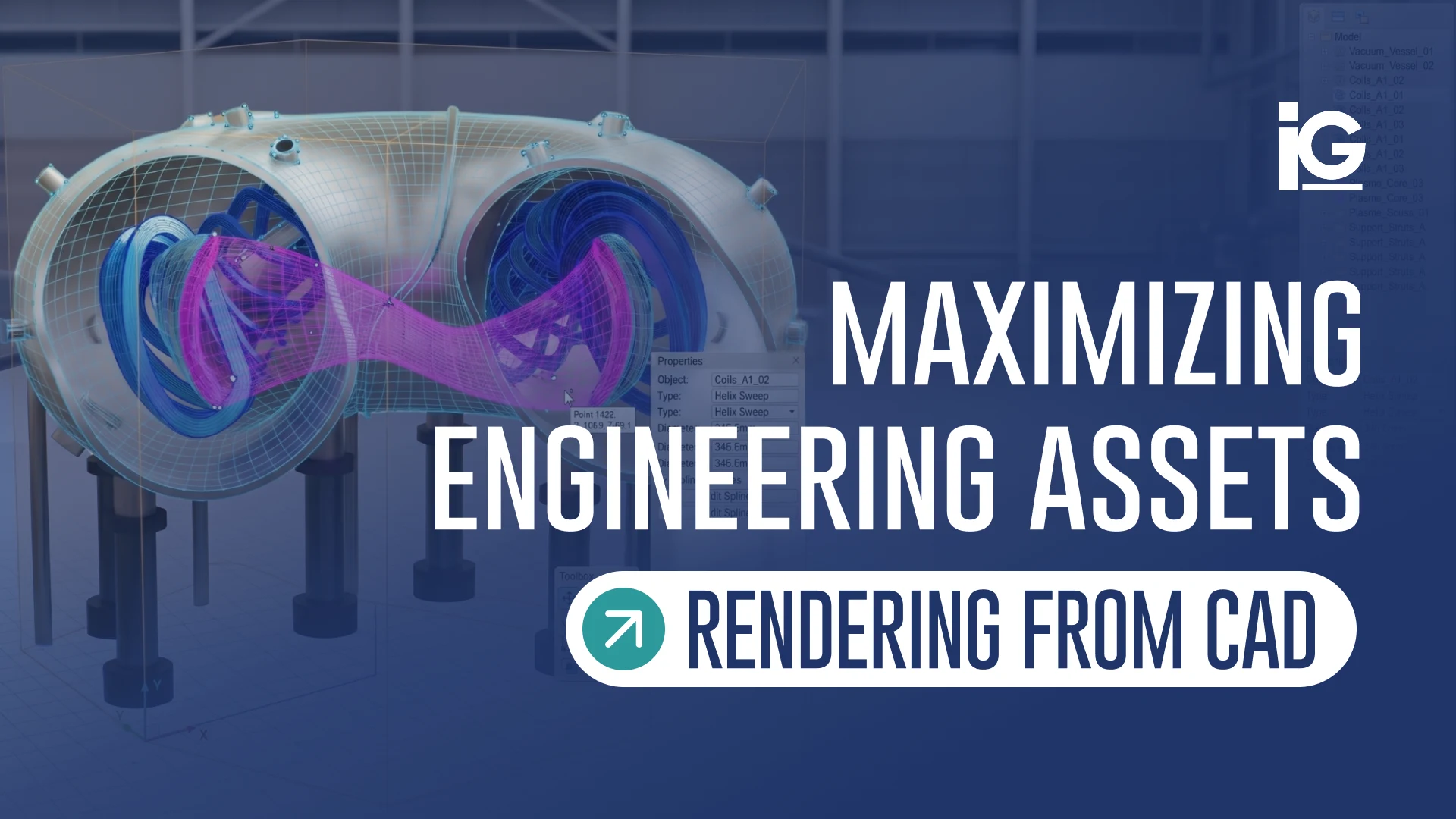 Industrial Machinery Rendering from CAD and How We Do It at Info-graphics — Info-graphics blog